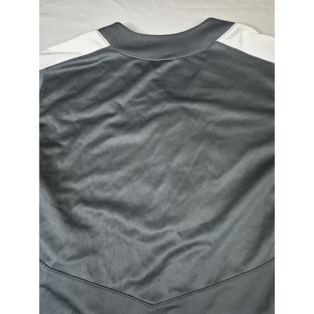 Nike Softball Jersey Womens Size Medium Gray Stock Vapor Pro Short Sleeve